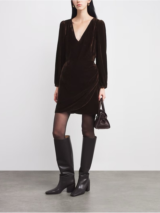 PAIGE Dresses & Skirts - NWT Anthropologie PAIGE (Originally $359) Velvet Lawry Mini Dress Size 4